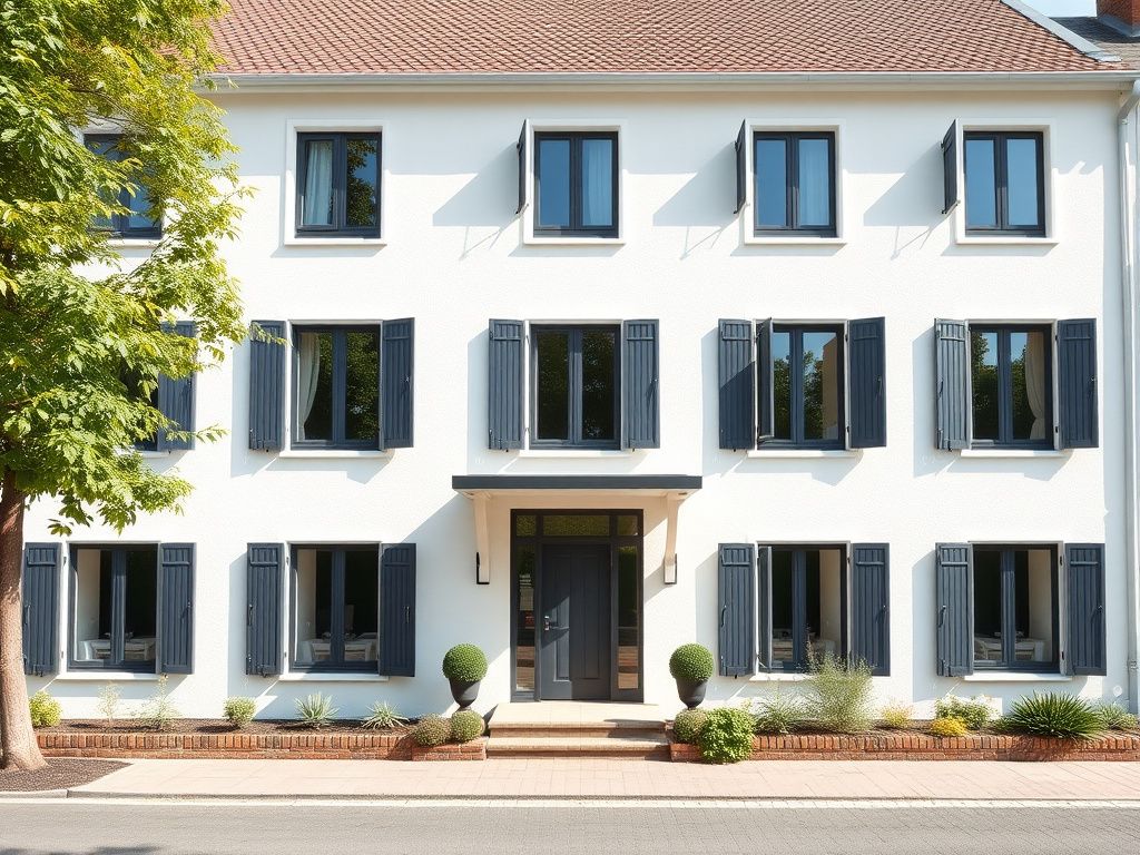 immeuble années 50 après rénovation énergétique à Arles