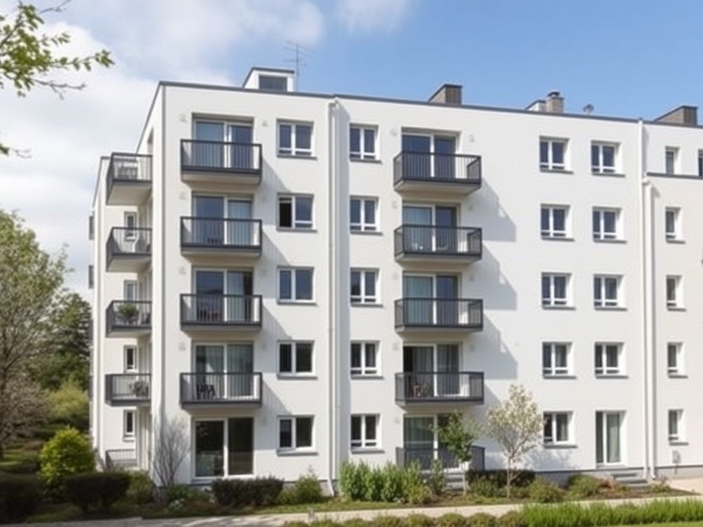 immeuble années 70 après rénovation énergétique à Paris