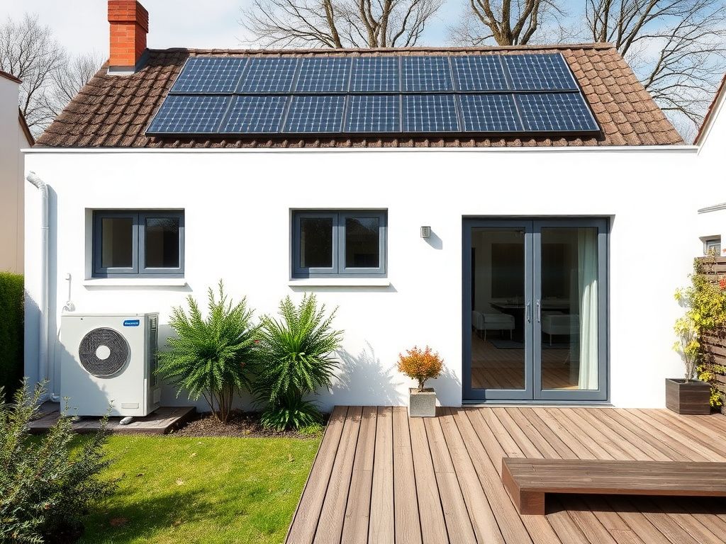 Pavillon années 70 après rénovation énergétique